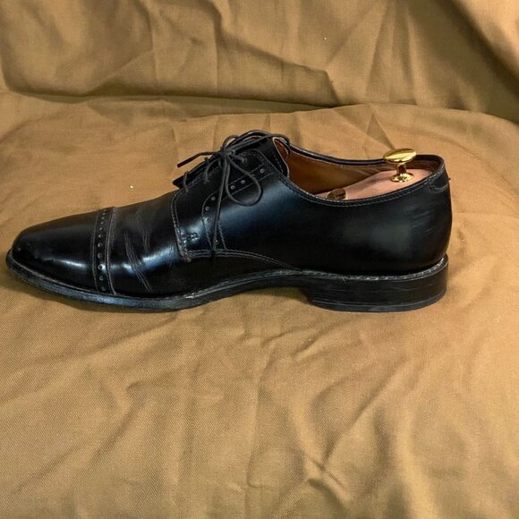 Allen Edmonds Men\'s Dress Shoes 9.5M Clifton Black Leather Cap Toe main image 6